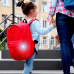 Брелок рефлектор Clas Ohlson, прямоугольник - светоотражающая подвеска на одежду или рюкзак